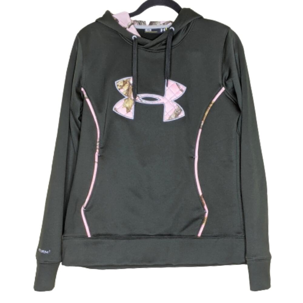 Under Armour Pullover Hoodie, Athleisure Water Resistant, Cozy, Sporty